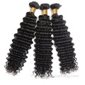 Remy Hair Extension Precio al por mayor Raw 10a Cabello humano Camino Virgen Brasil Brasileño Weave Curly Weave Barrar